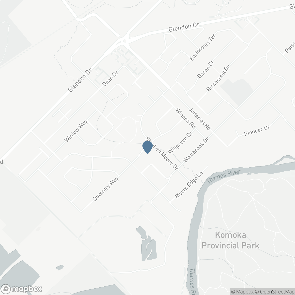 87 DAVENTRY WAY, Komoka, Ontario N0L 1R0